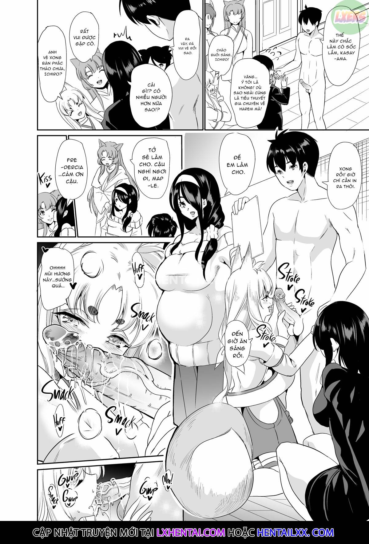 Đọc truyện hentai My Harem in Another World Collection - Chap 13 - All Pussy is Mine