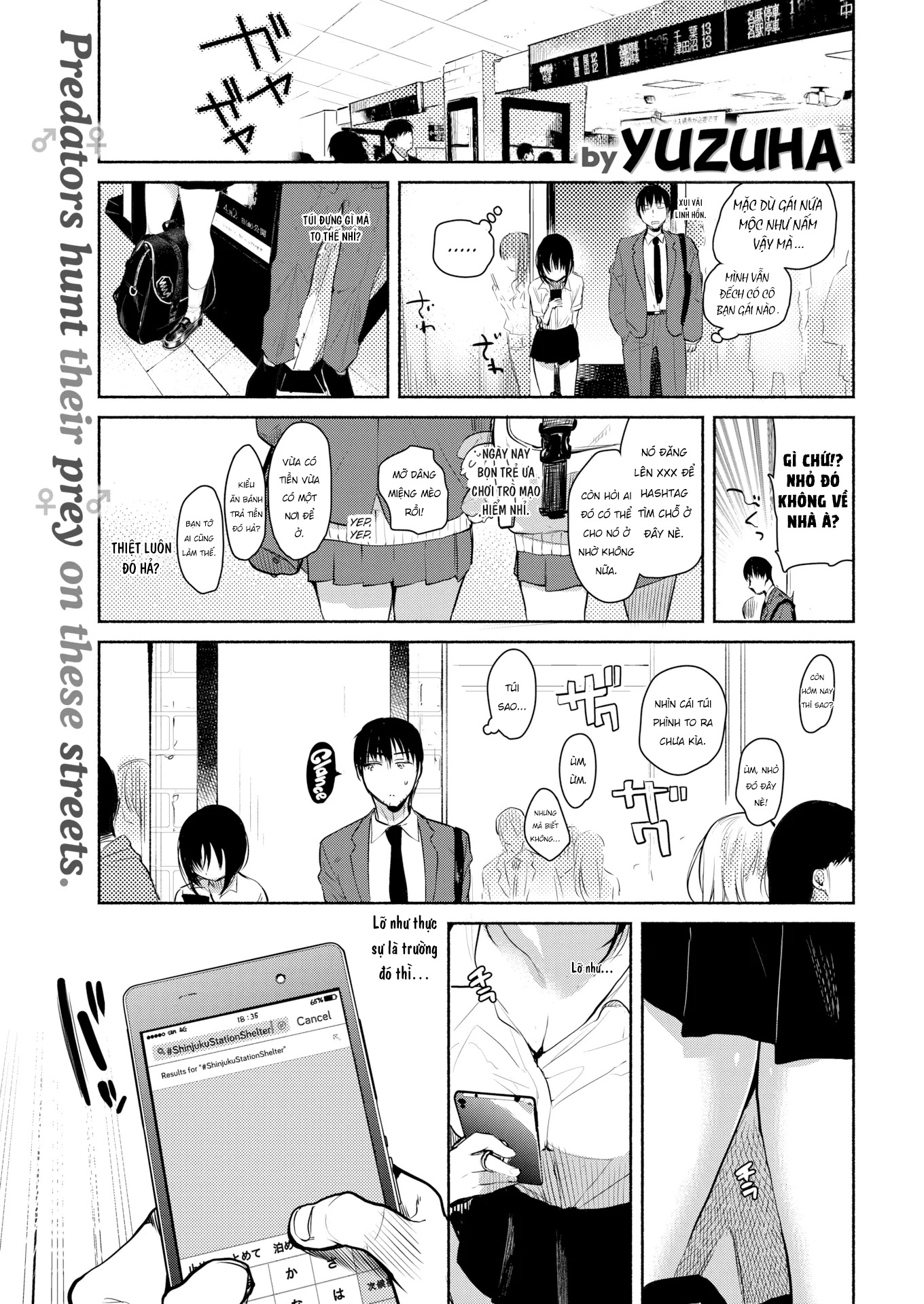 Đọc truyện hentai Đứng đợi xe xong, tôi dẫn gái về nhà! - Oneshot