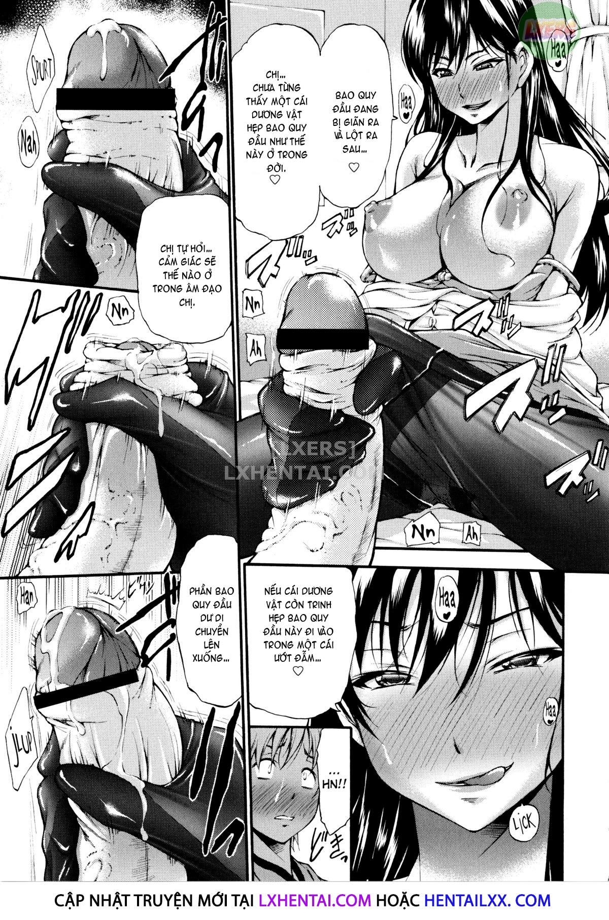 Đọc truyện hentai Houkei Nama Ijiri + Bonus Leaflet - Chap 8 - Chỉ em thủ dâm