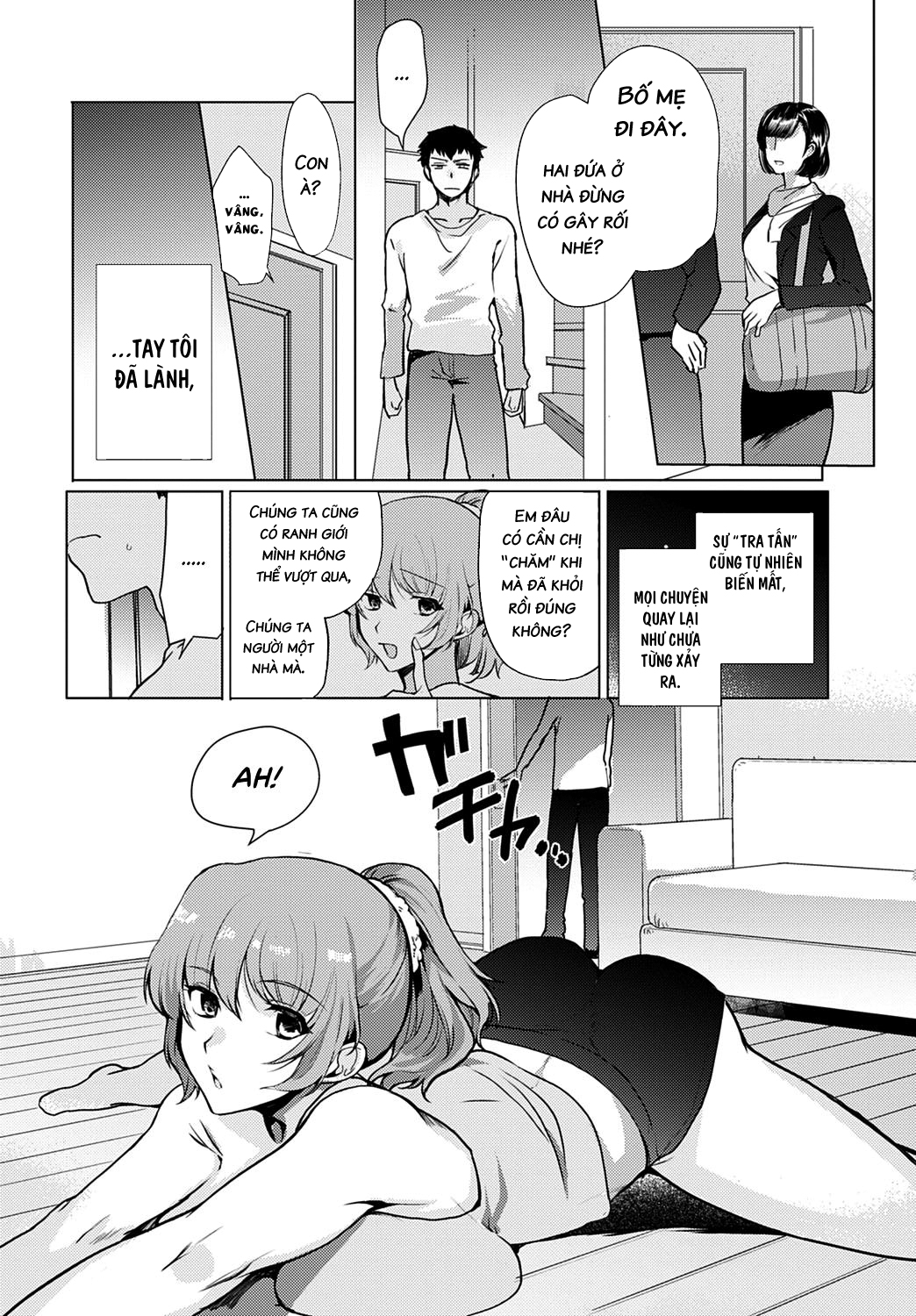 Đọc truyện hentai Bài tập gây nghiện với bà chị - Oneshot
