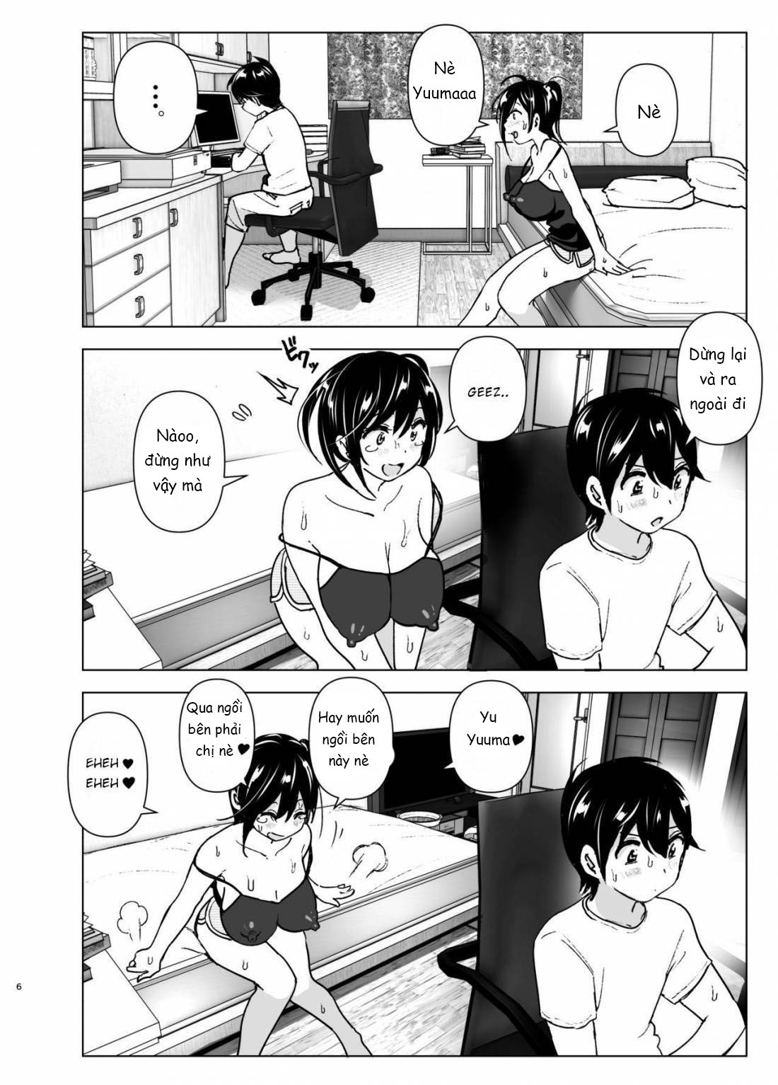 Đọc truyện hentai Tình nghĩa cảm động của hai chị em - Oneshot