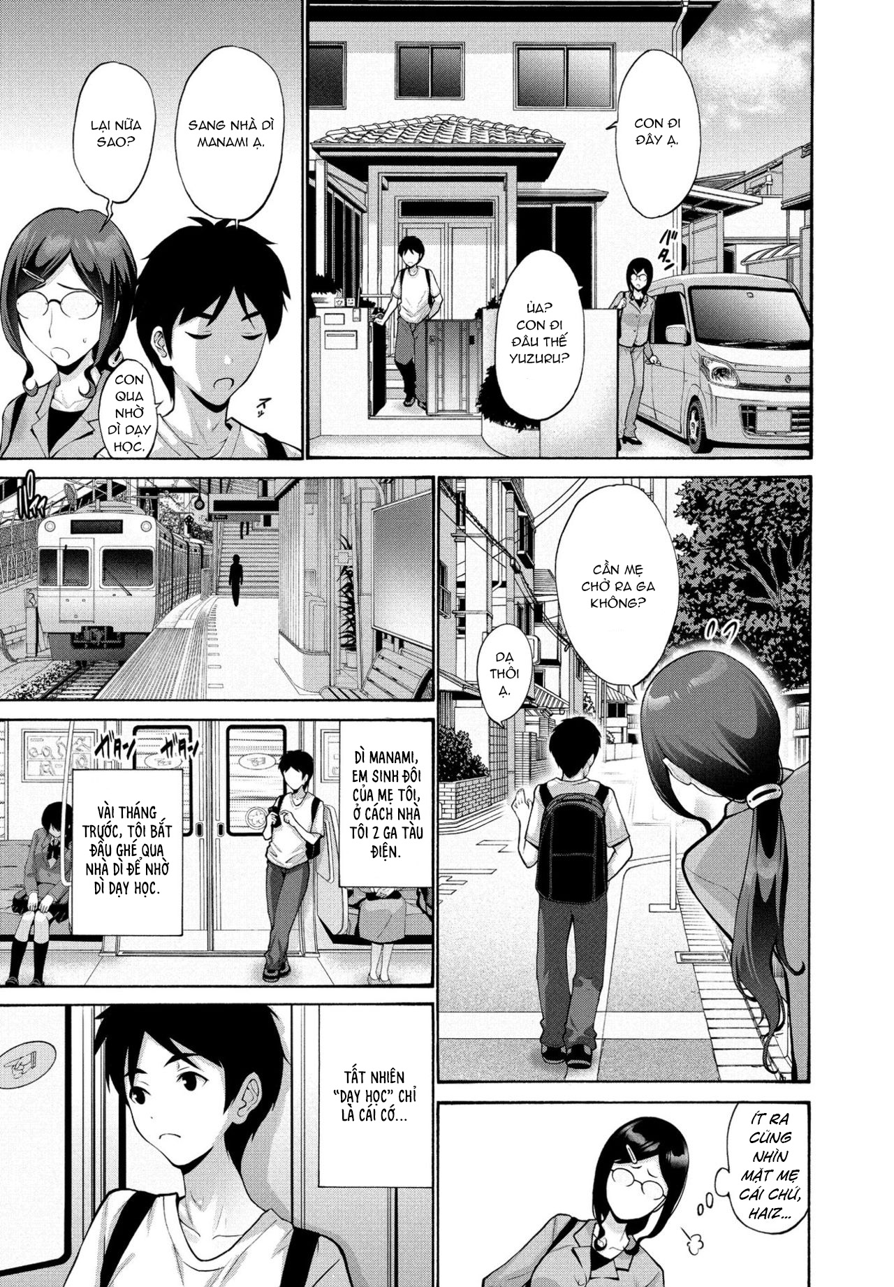 Đọc truyện hentai Oba To Haha - Part 1
