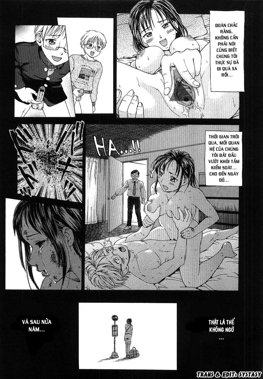 Đọc truyện hentai Kinjirareta Futari Oneshot