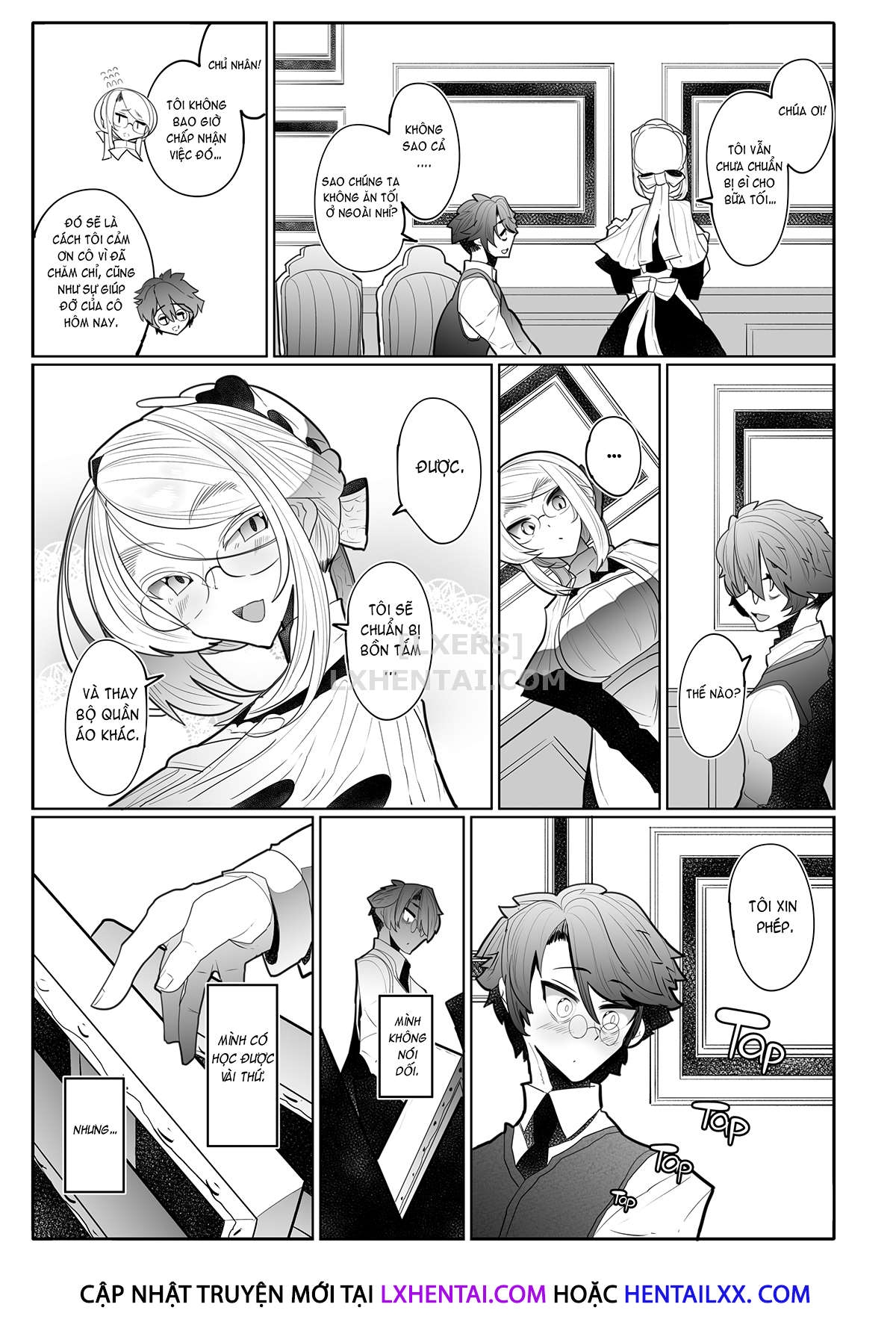 Đọc truyện hentai Shinshi Tsuki Maid no Sophie-san - Chap 3