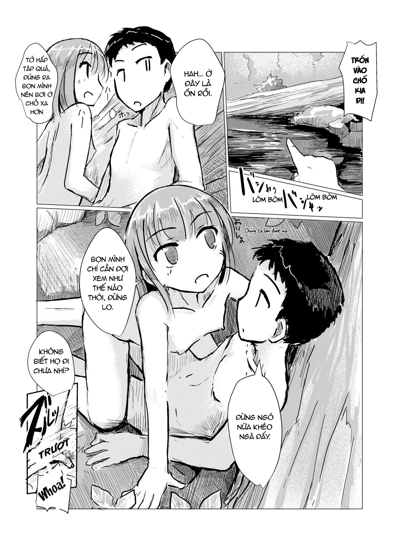 Đọc truyện hentai Vui đùa dưới sông - Oneshot