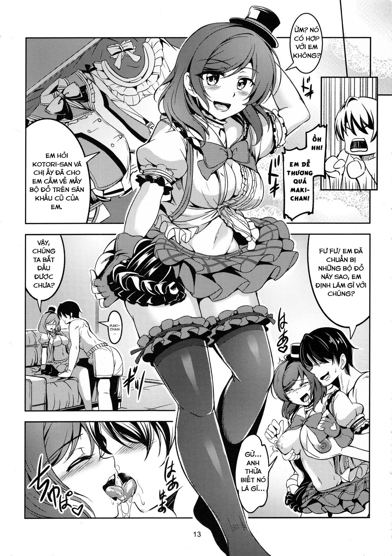 Đọc truyện hentai Koi Hime Love Maki!! 03 - Oneshot