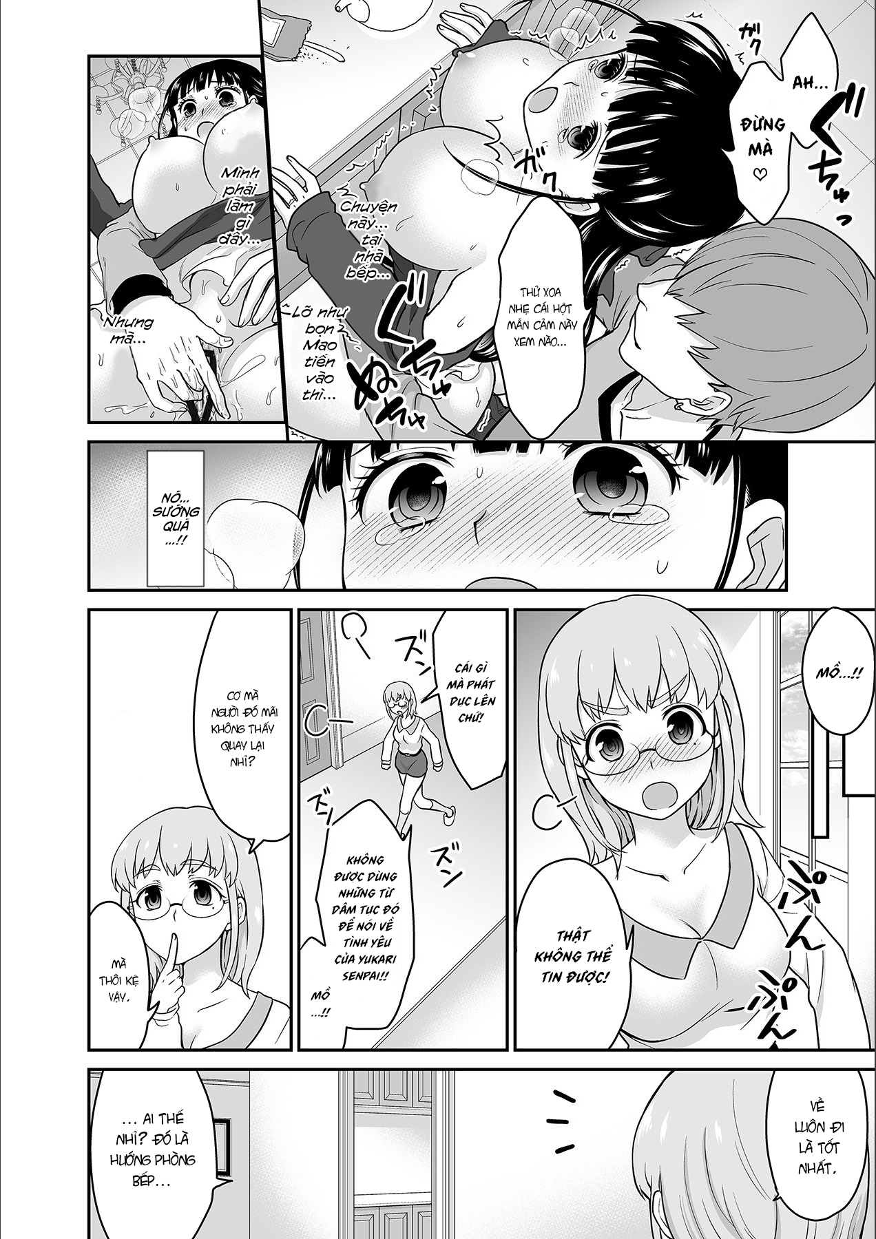 Đọc truyện hentai Anh ta không thể làm em thỏa mãn vậy thì anh có làm được không? - Chap 8