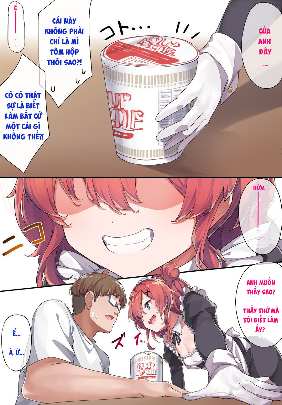 Đọc truyện hentai Dịch vụ đặc biệt của hầu gái Kazuki (full màu) - Phần 1