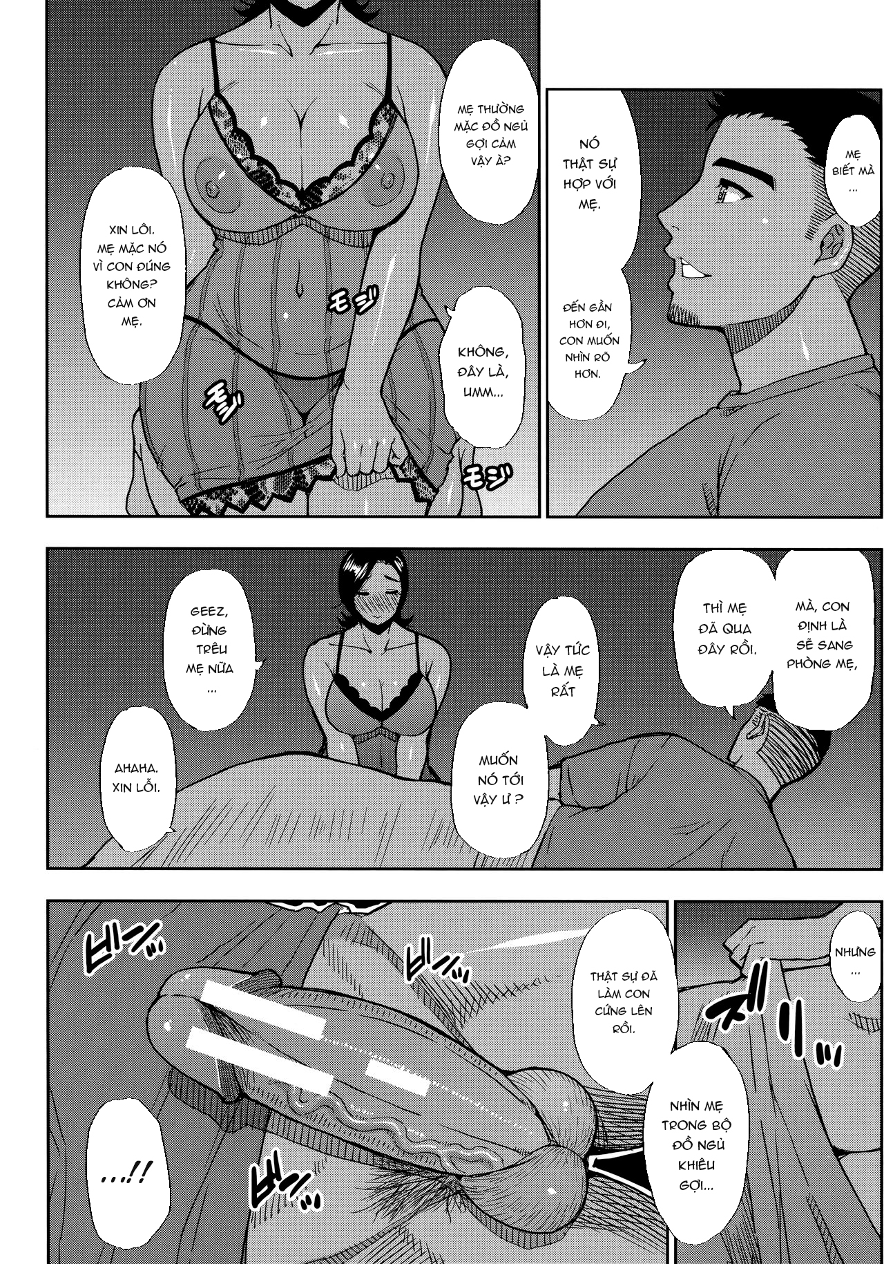 Đọc truyện hentai Làm bất cứ điều gì con thích với mẹ khi ở nhà của mẹ - Chap 2