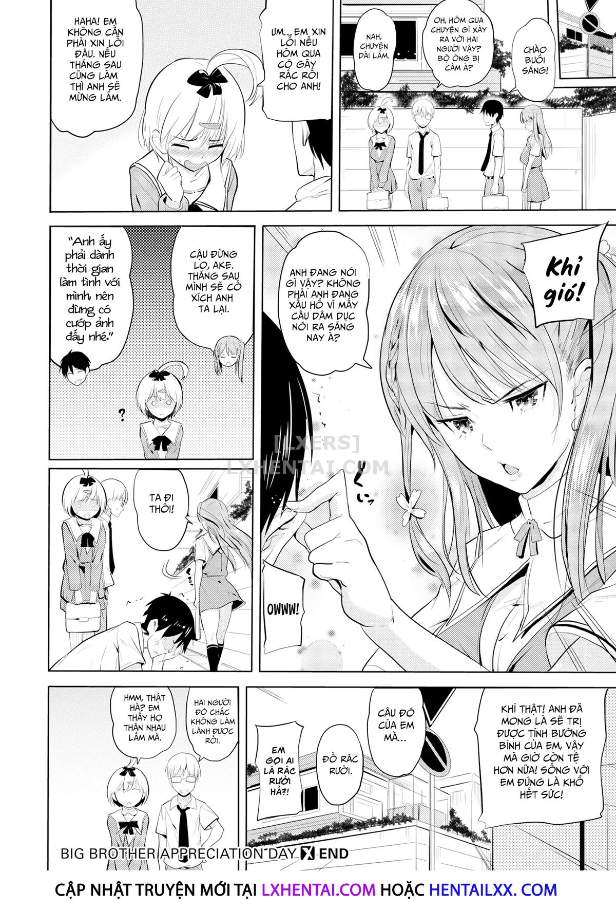 Đọc truyện hentai Big Brother Appreciation Day - Oneshot