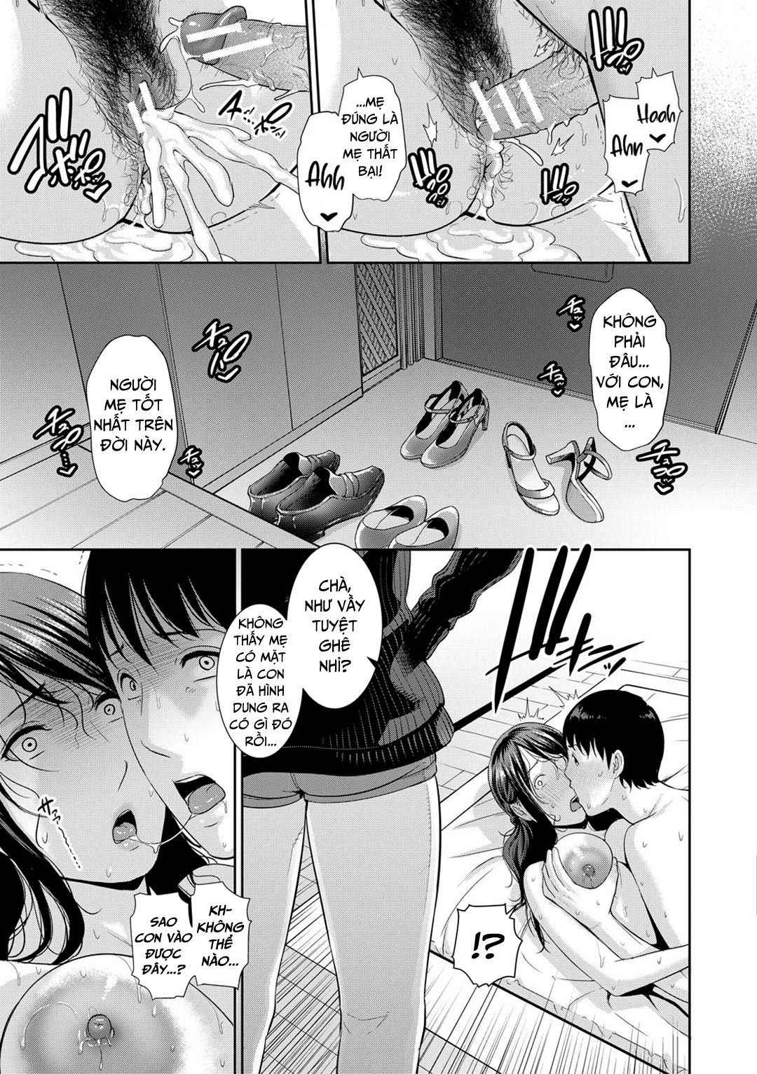 Đọc truyện hentai Ba người mẹ cuồng dâm Chap 7