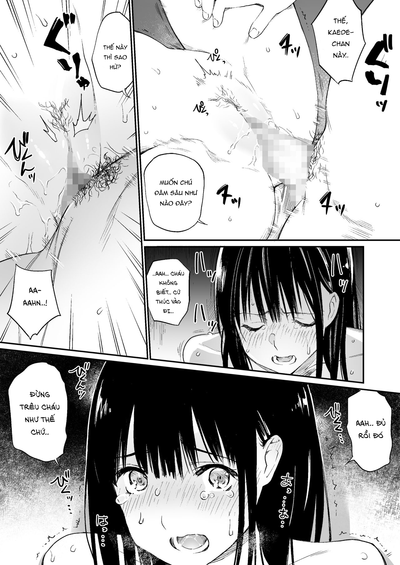 Đọc truyện hentai Lỗ lồn của mình được lấp đầy bởi một chú già - Oneshot