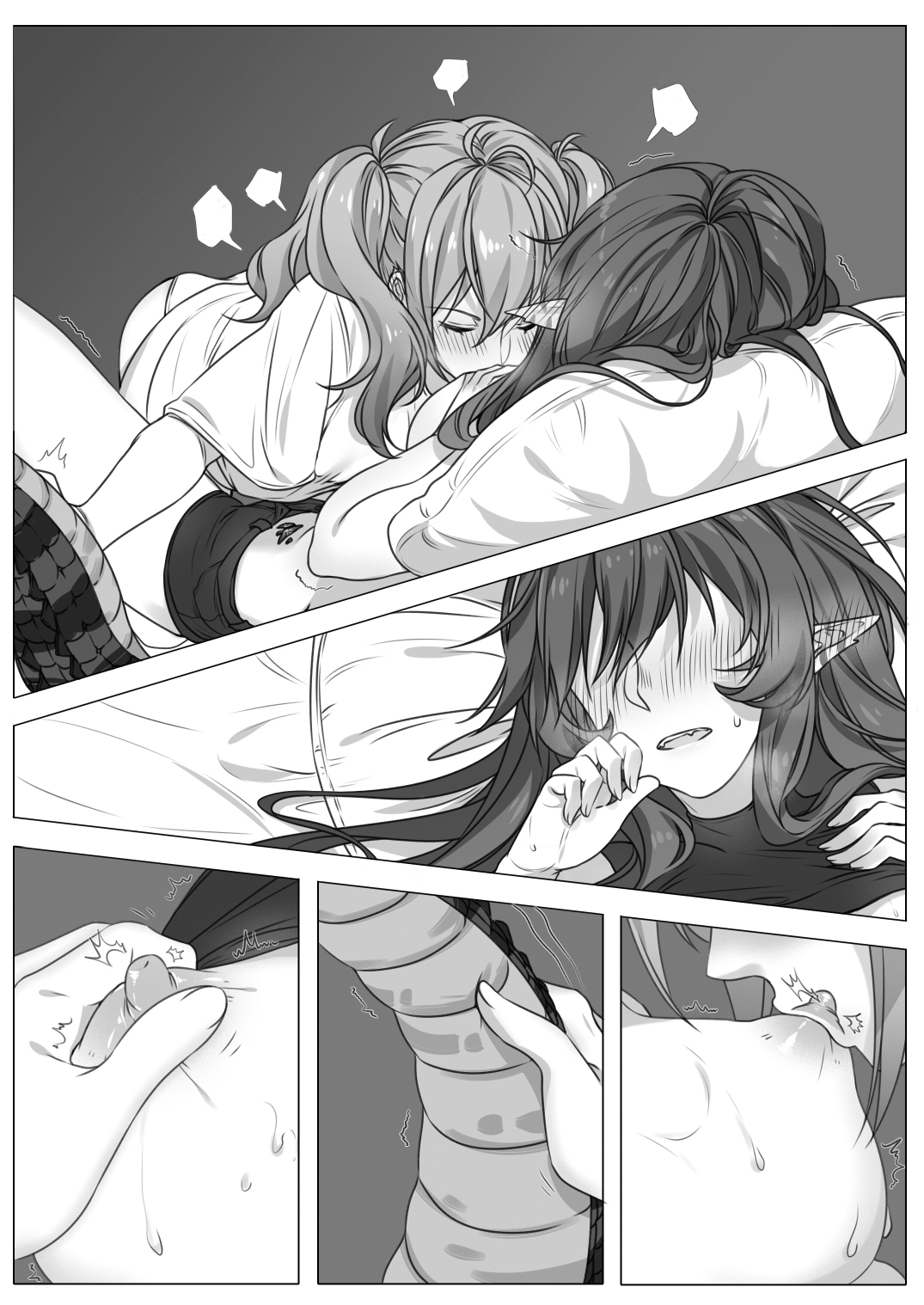 Đọc truyện hentai Tình tứ, quằn quại cùng Gavial - Oneshot