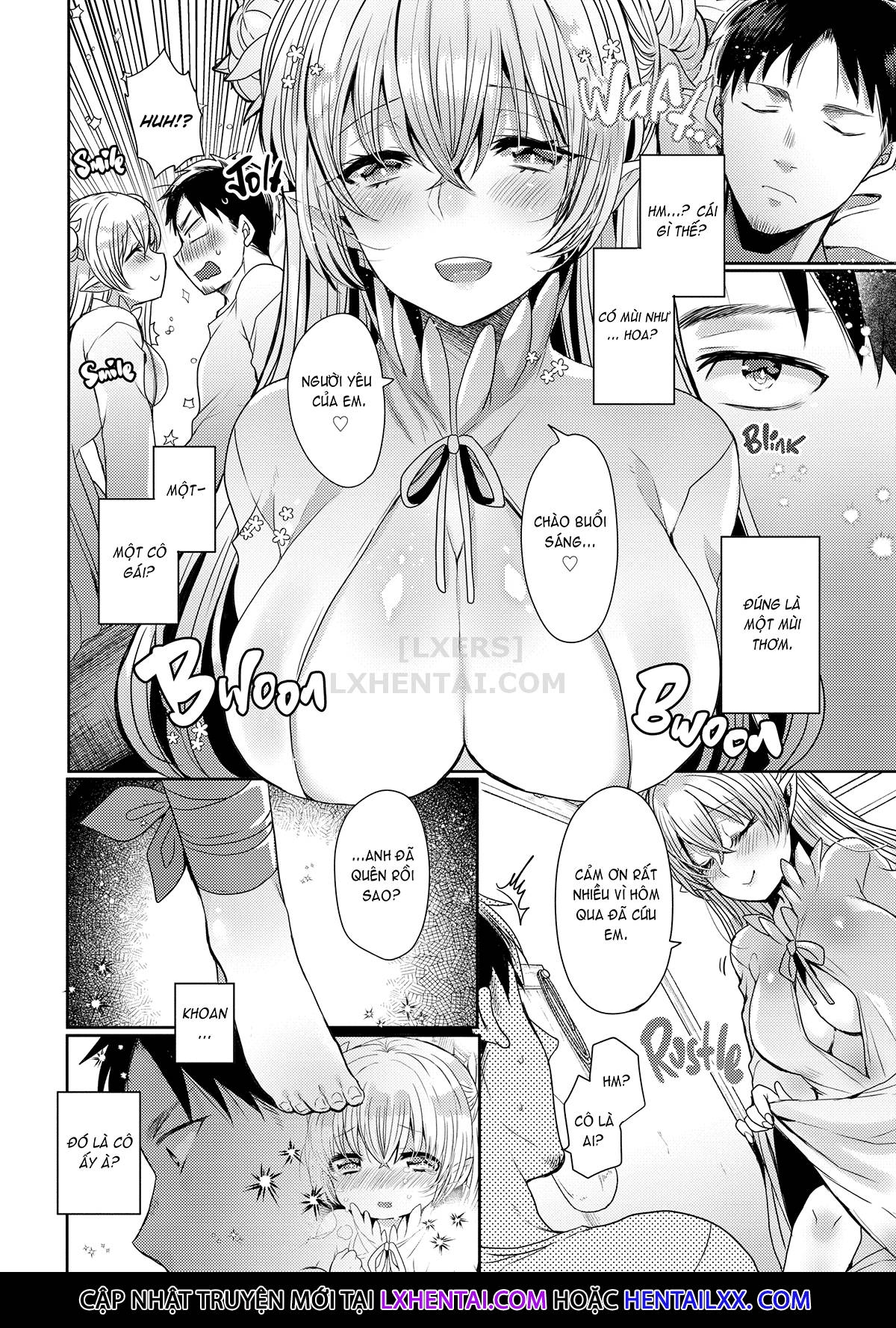 Đọc truyện hentai Monster Girls With a Need for Seed - Chap 9 - Damp with Love and Dew