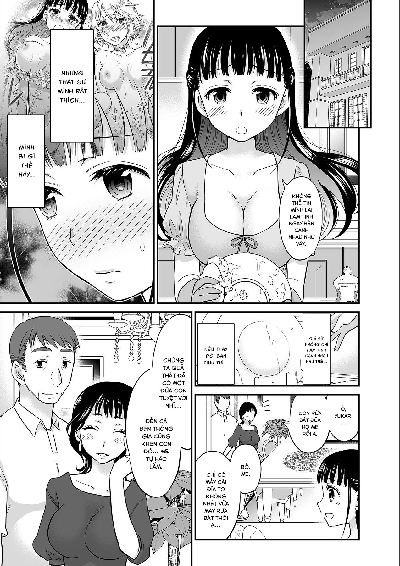 Đọc truyện hentai Anh ta không thể làm em thỏa mãn vậy thì anh có làm được không? - Chap 3