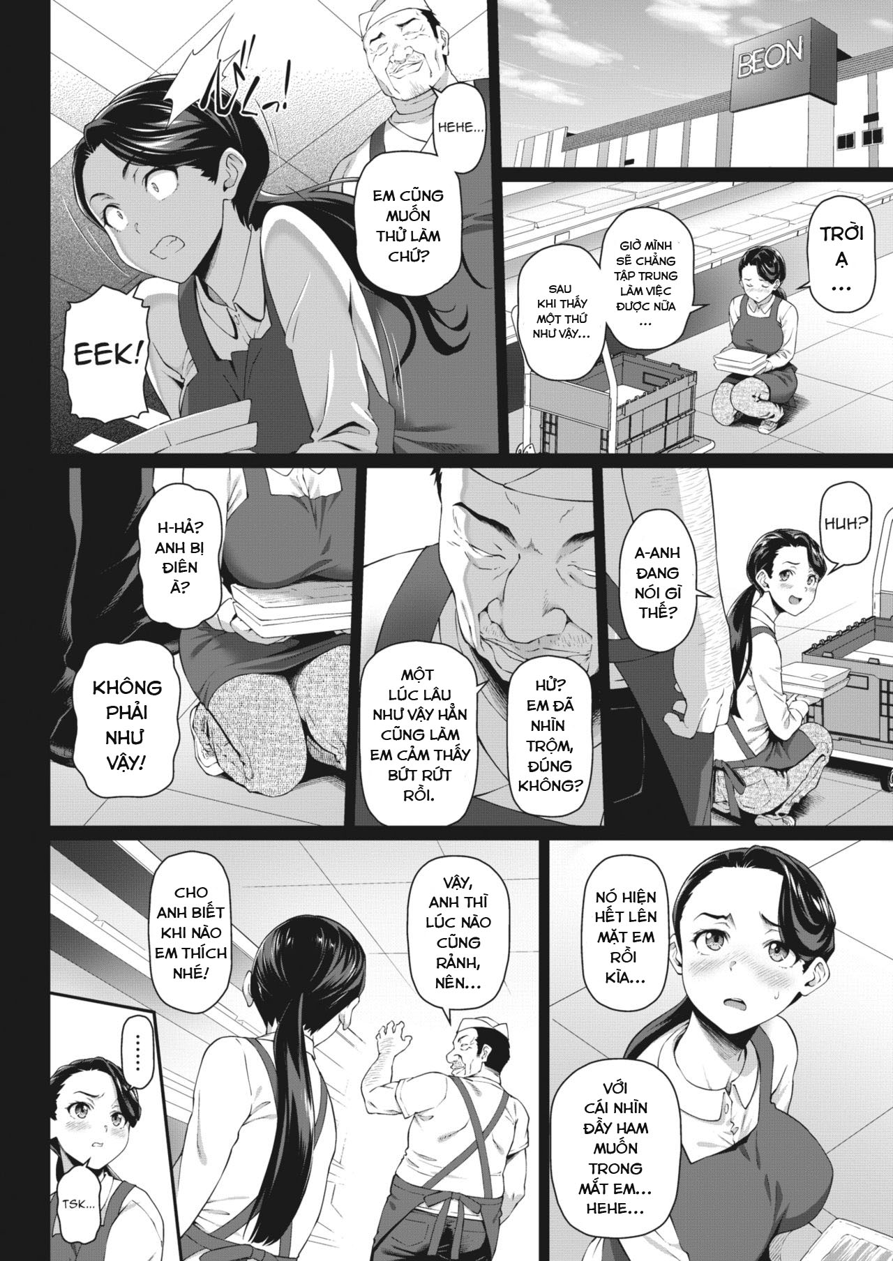 Đọc truyện hentai Bị chồng bỏ rơi, tôi tìm thấy niềm vui nơi ông chủ ở chỗ làm - Oneshot