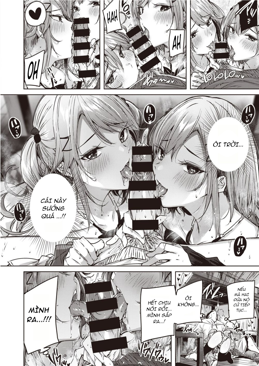 Đọc truyện hentai Onedari Twins - Oneshot