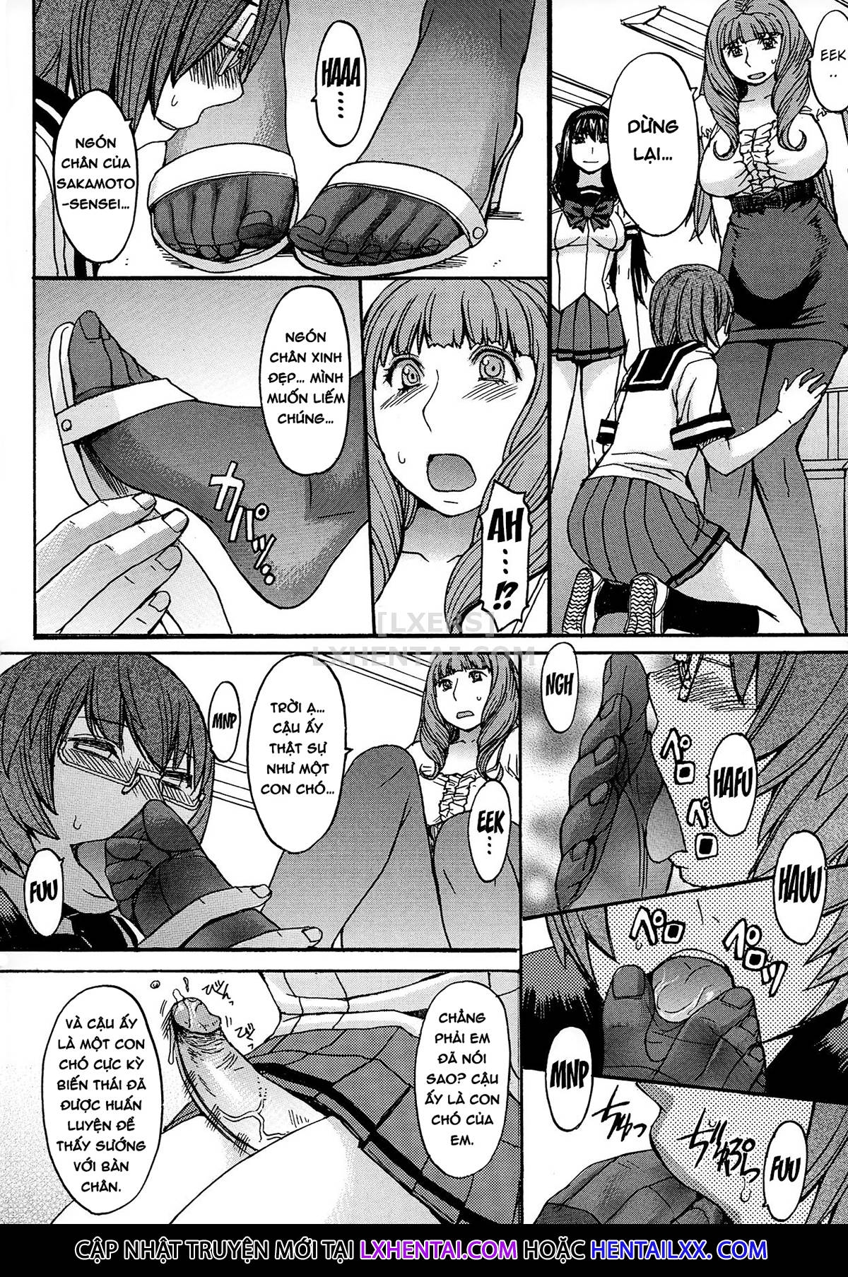 Đọc truyện hentai Only Feet - Chap 2