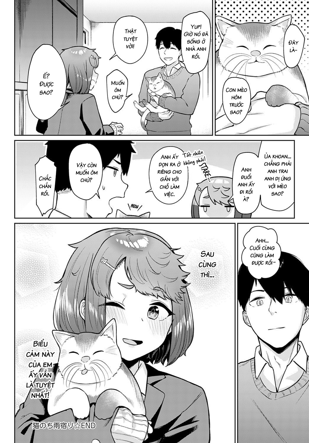 Đọc truyện hentai Neko nochi Amayadori - Oneshot