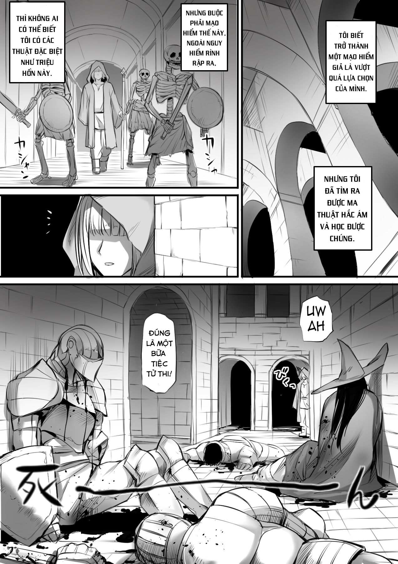 Đọc truyện hentai Câu chuyện tôi tìm thấy xác của một nữ võ sư và biến cô ấy thành Jiangshi Oneshot Có che