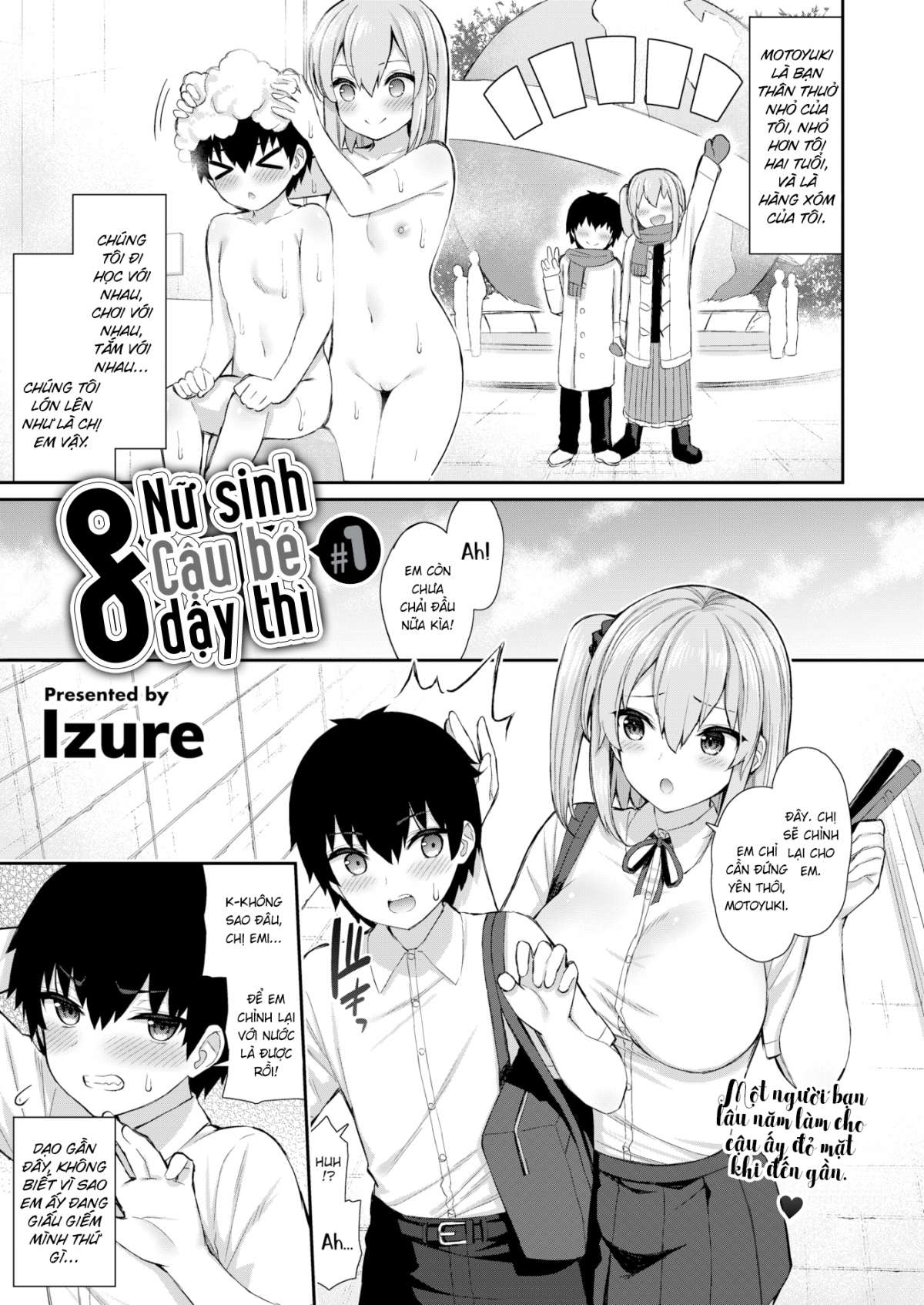Đọc truyện hentai Nữ Sinh và Cậu Bé Dậy Thì - Chap 1