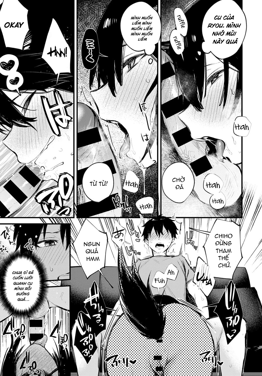 Đọc truyện hentai Wanko na Kanojo - Oneshot