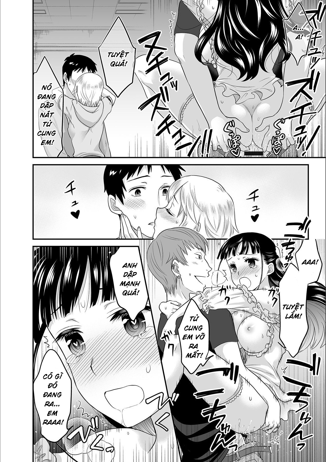 Đọc truyện hentai Anh ta không thể làm em thỏa mãn vậy thì anh có làm được không? - Chap 6