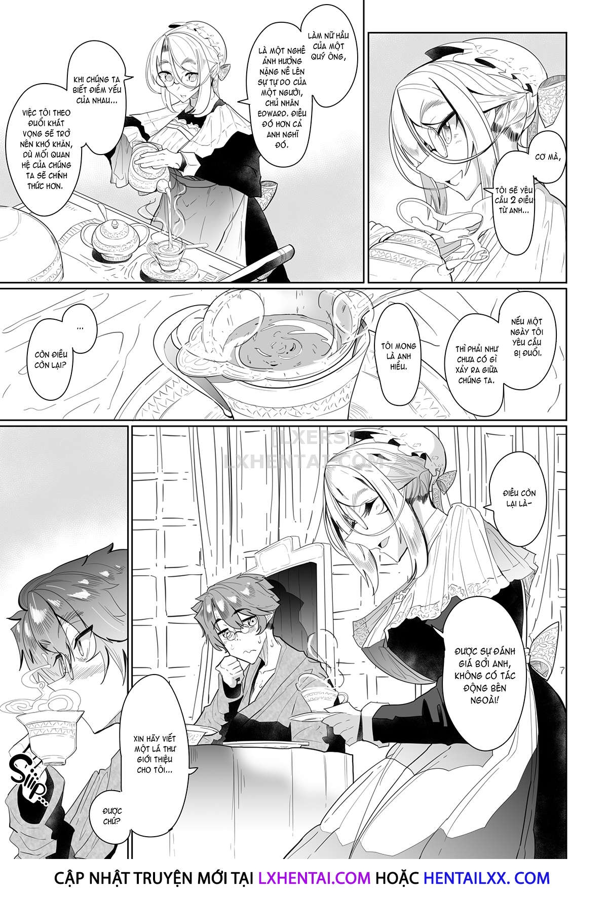 Đọc truyện hentai Shinshi Tsuki Maid no Sophie-san - Chap 2