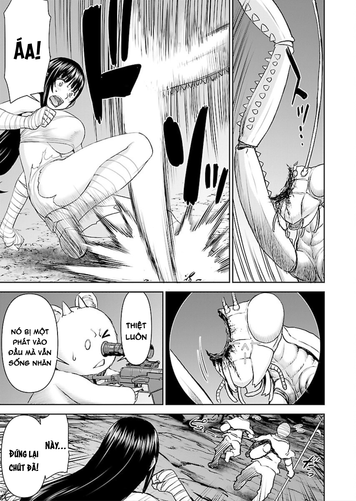 Đọc truyện hentai Xạ thủ mềm mại của Nữ chiến binh - Chap 10
