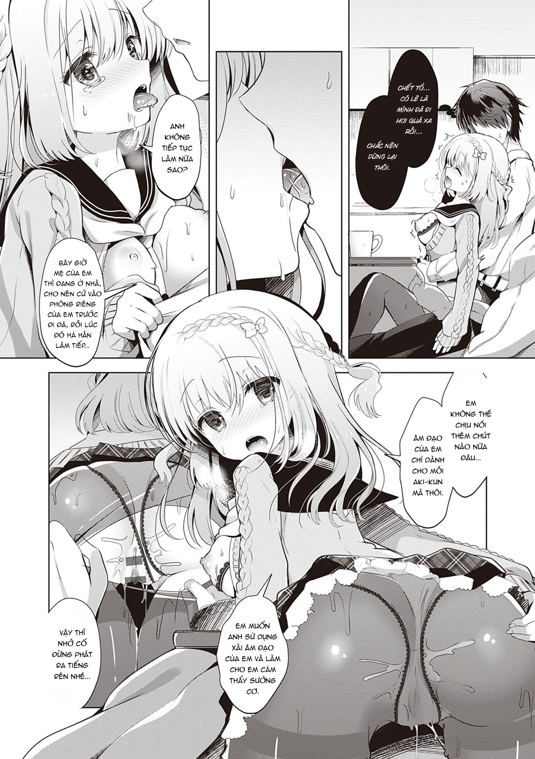 Đọc truyện hentai Osananajimi de Koibito no Kanojo to Shitai Koto Zenbu - Chap 7