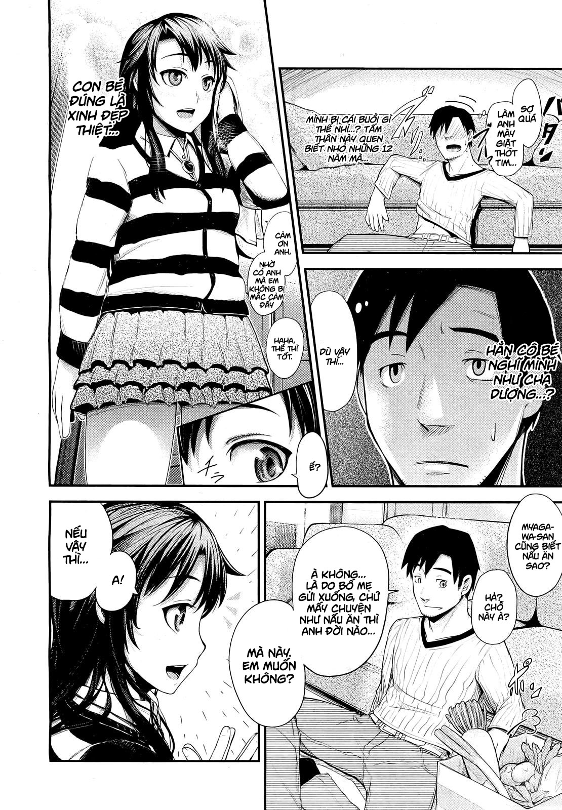 Đọc truyện hentai Tonari no Kaede-chan - Oneshot