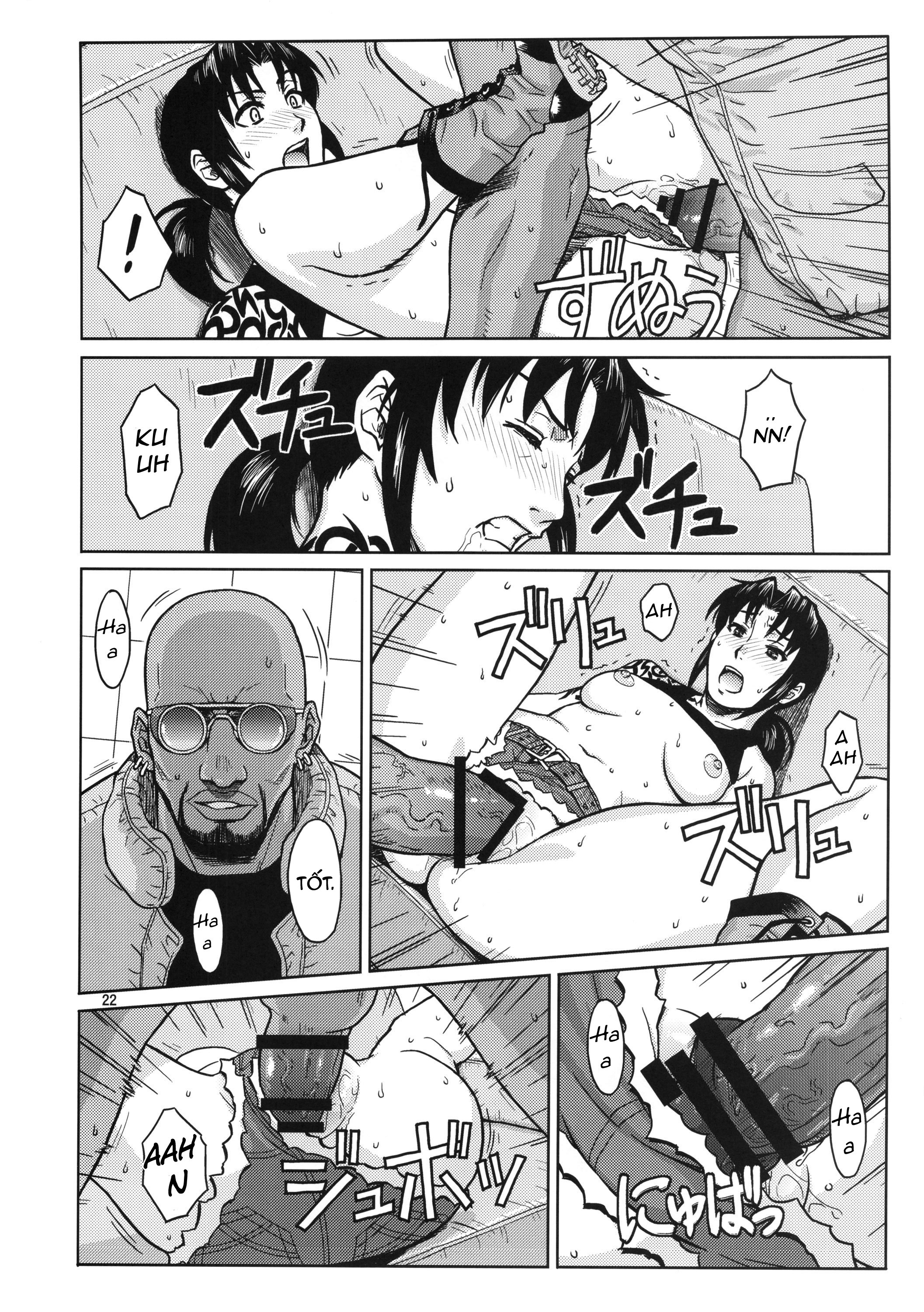 Đọc truyện hentai SUPER BIG SIZE! (BLACK LAGOON) - Oneshot