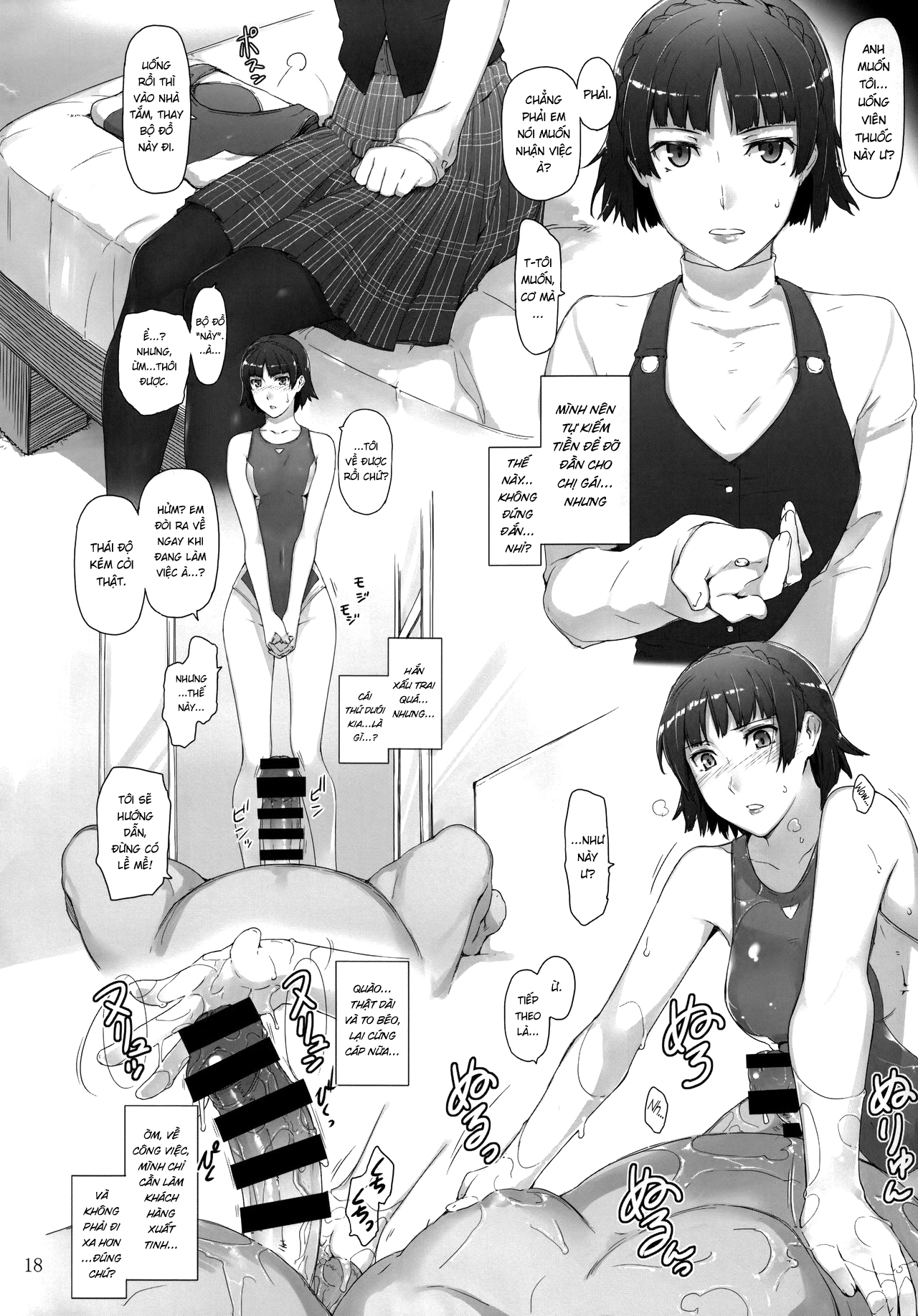 Đọc truyện hentai Băng cướp Trái tim - Chinh phục Phụ nữ - Oneshot