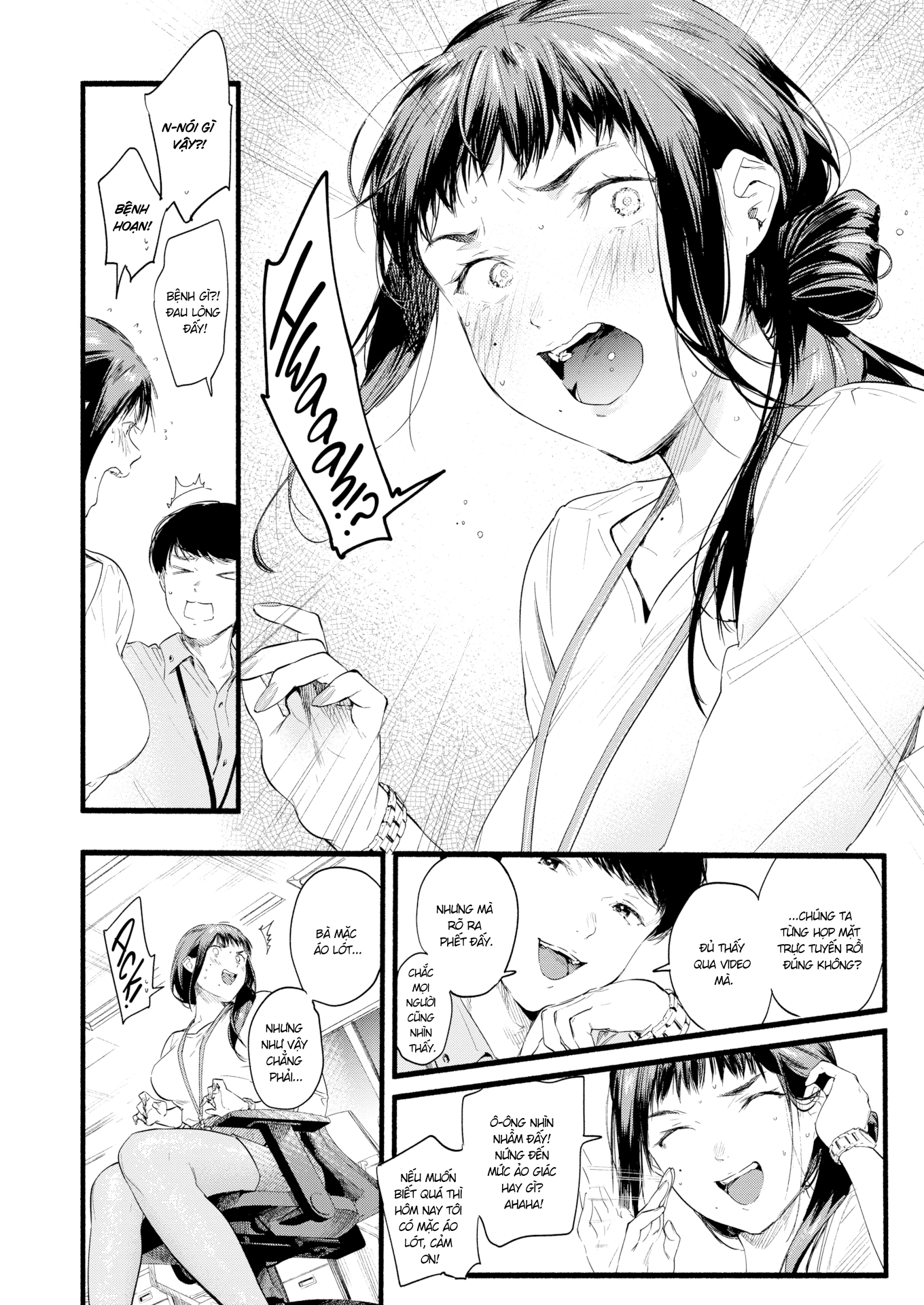Đọc truyện hentai Thả Rông Đi Làm - Oneshot siêuuuu ngọt