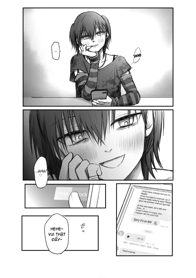 Đọc truyện hentai Hẹn hò qua mạng - tôi bị ép khô bởi một em trap hệ M - Oneshot