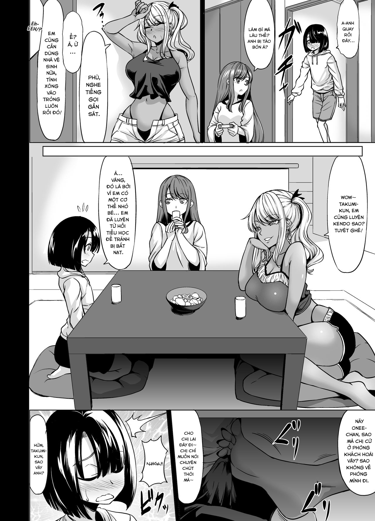 Đọc truyện hentai Bạn thích ở bên cô bạn gái ngực lép, hay là một onee-san da ngăm ngực khủng? - Oneshot
