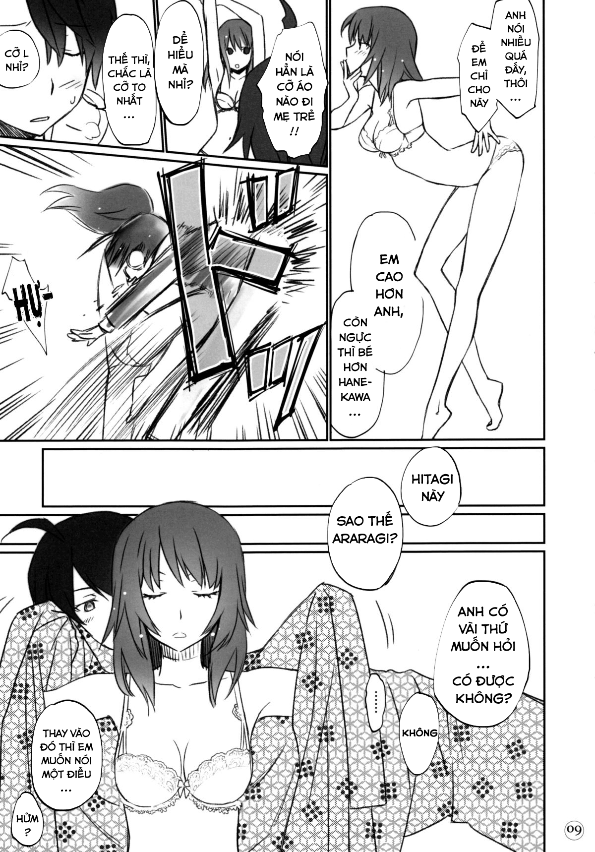 Đọc truyện hentai Hitagi family (Bakemonogatari) - Chap 1
