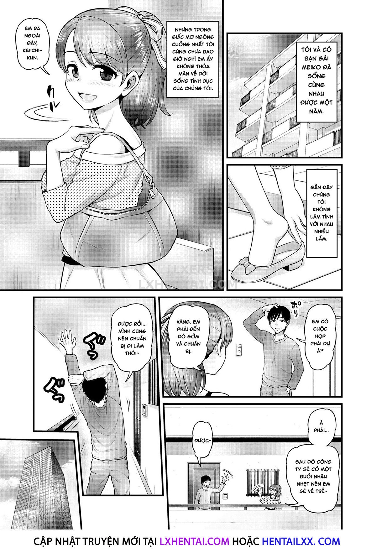 Đọc truyện hentai Mimamori Moto Bitch - Oneshot
