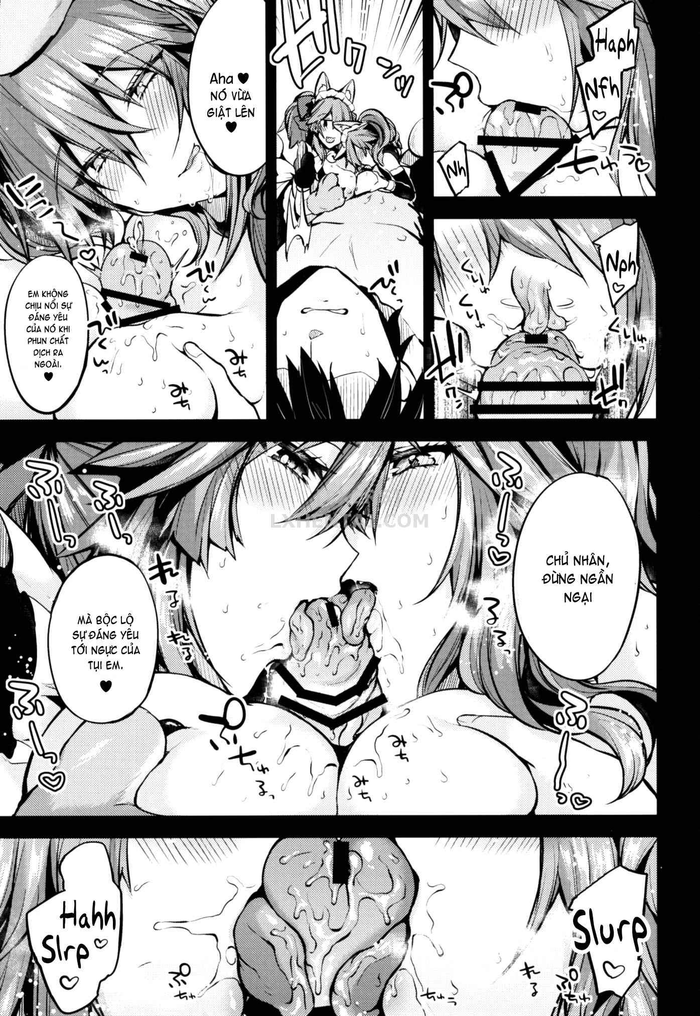 Đọc truyện hentai Maid Service Double Fox - Oneshot