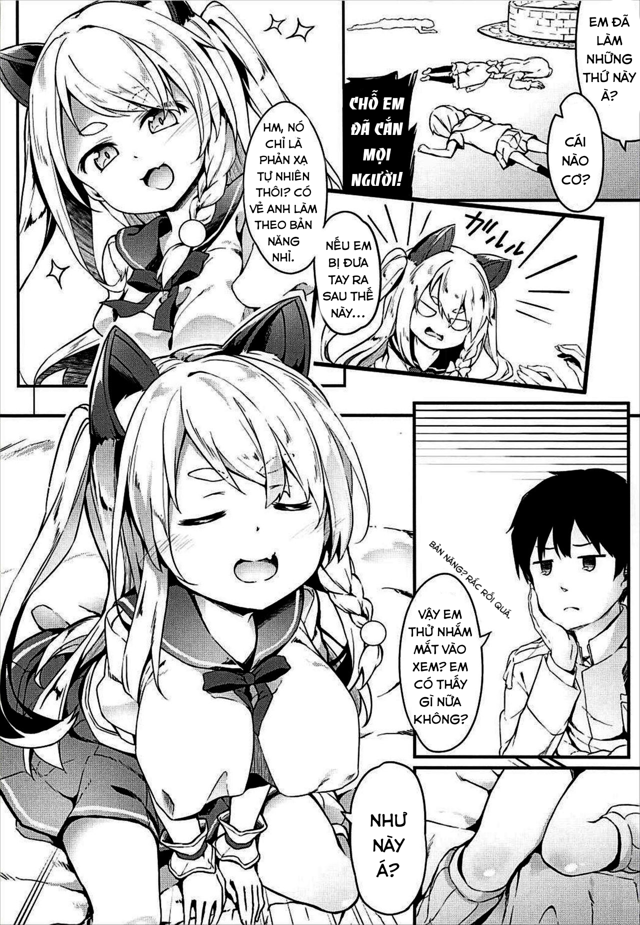 Đọc truyện hentai Hishokan Hajimemashita. -Shiratsuyu-class ver- - Oneshot