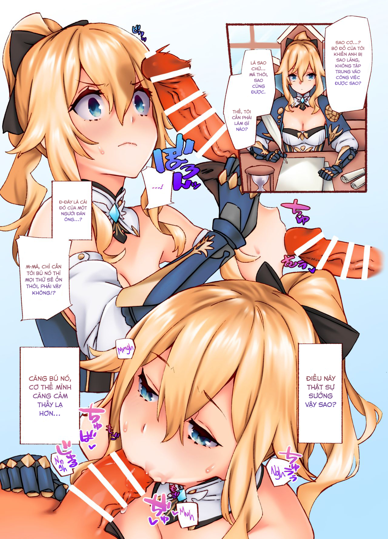 Đọc truyện hentai Captain Jean's Consultation Room (Genshin Impact) - Bản có màu