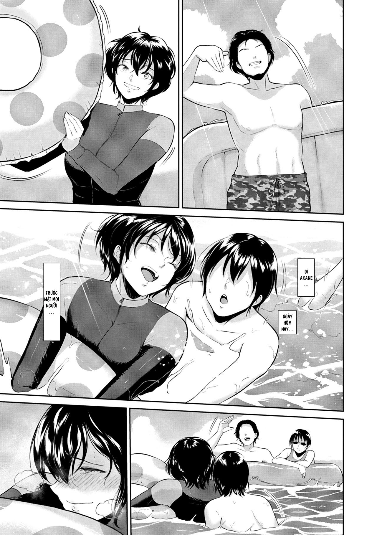 Đọc truyện hentai Mùa hè nóng bỏng của dì tôi - Oneshot