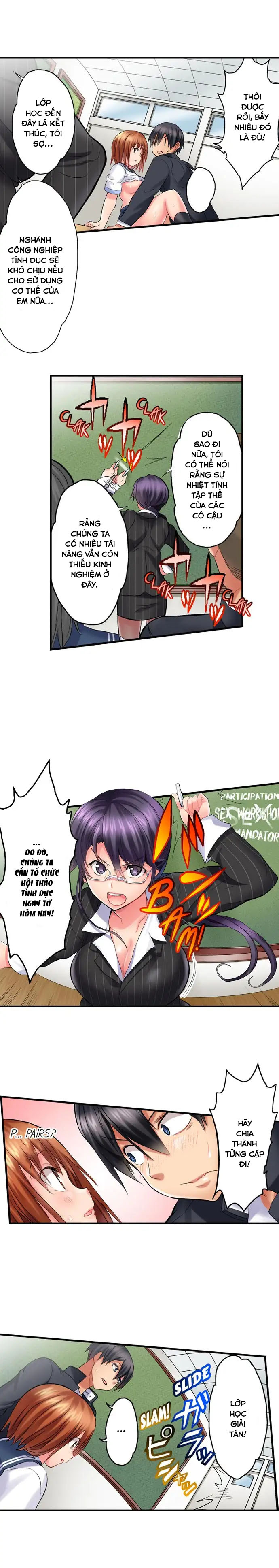 Đọc truyện hentai Chào mừng bạn đến với lớp học tình dục. - Tập 4: Bị gái bắt!