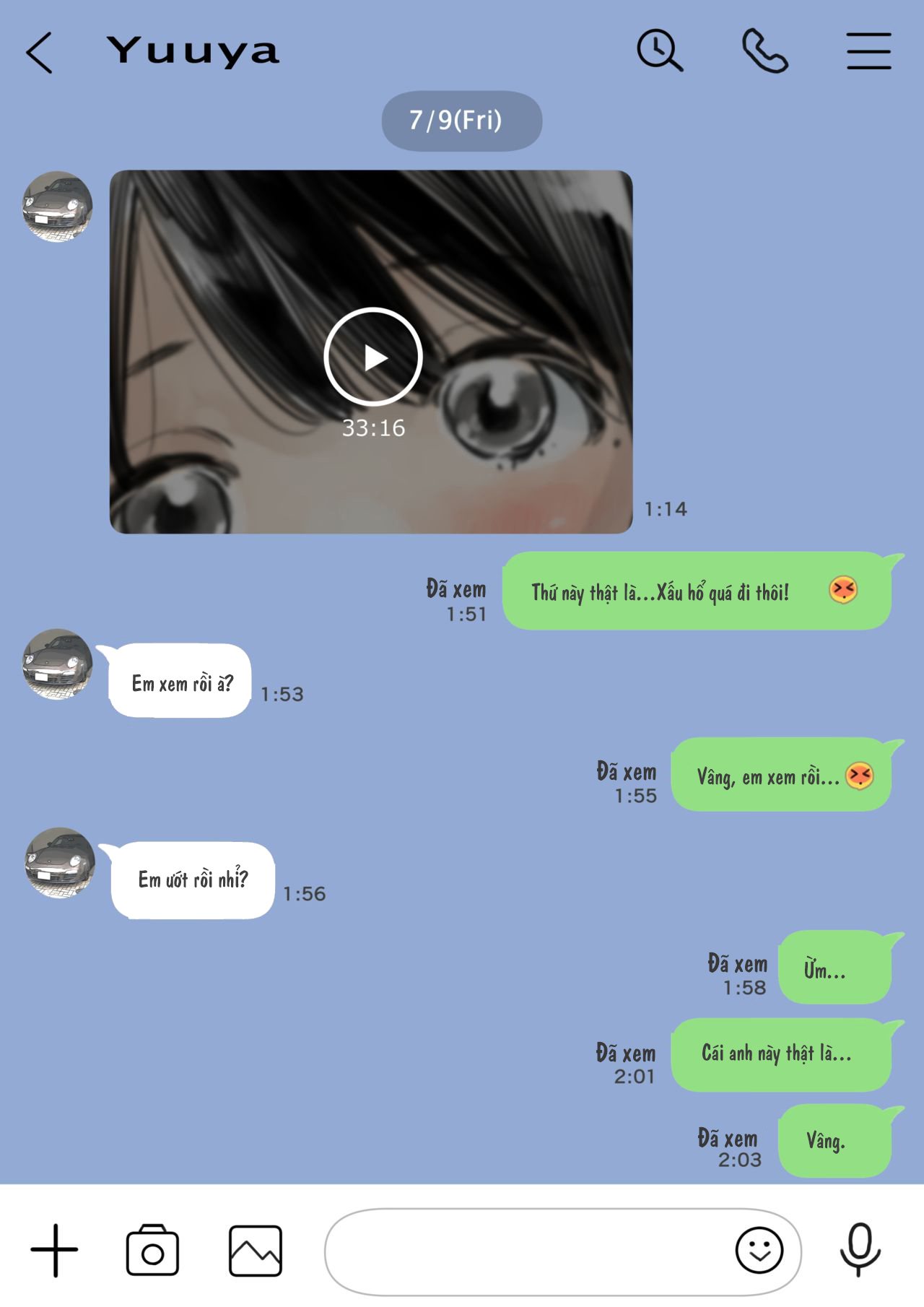 Đọc truyện hentai Xem trộm điện thoại bạn gái - Phần 2