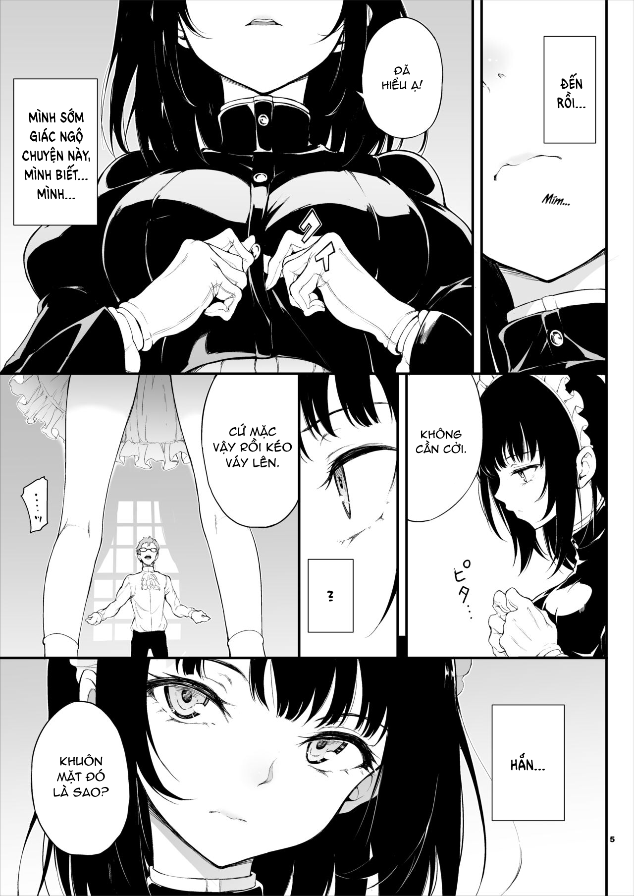 Đọc truyện hentai Maid Kyouiku - Chap 1