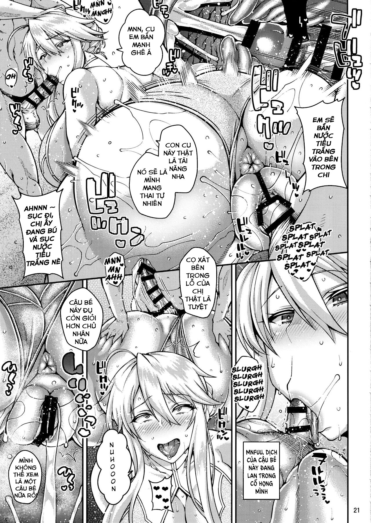 Đọc truyện hentai Chin Kobi Bunny no Netorase Koubi Kiroku - Oneshot