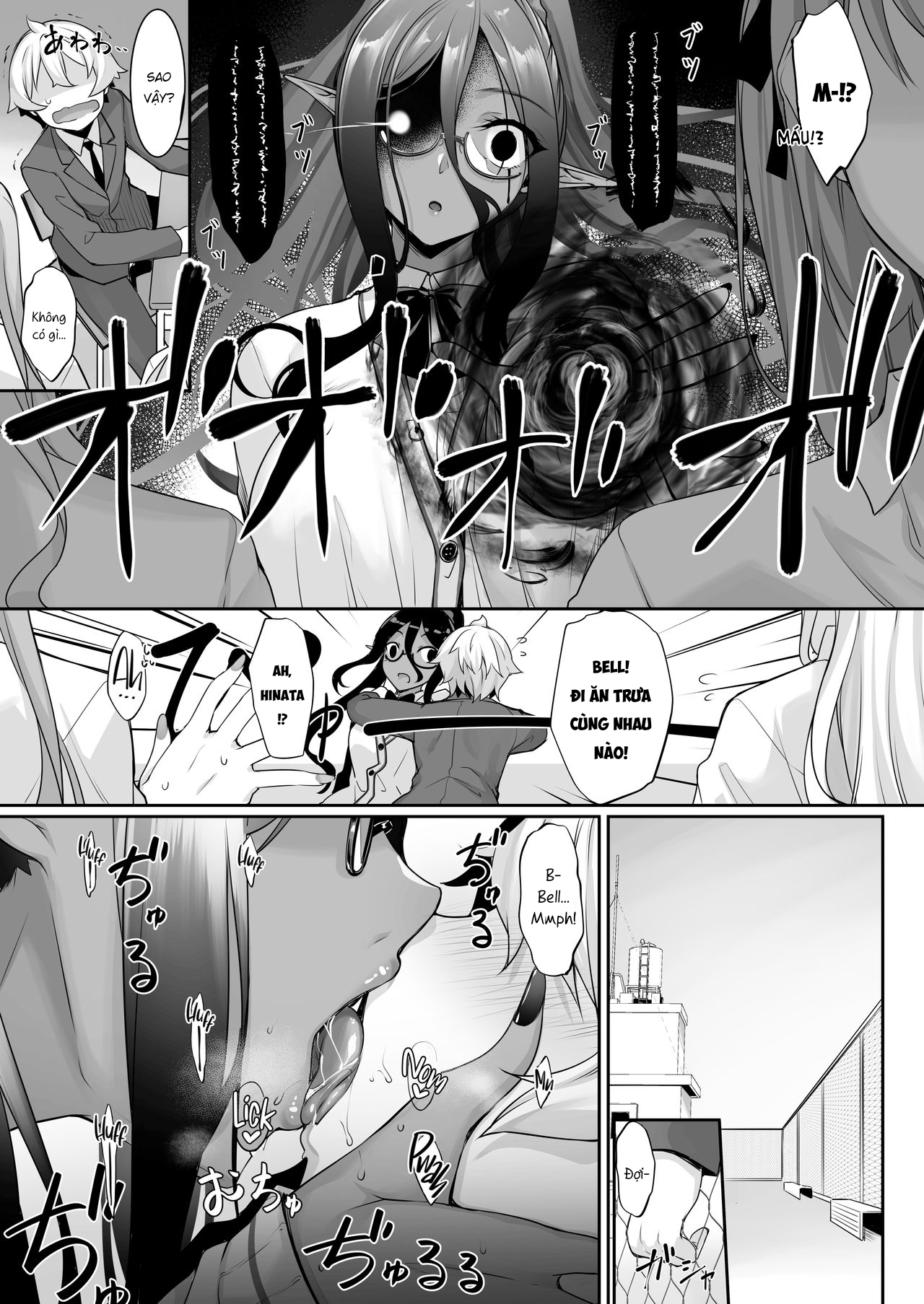 Đọc truyện hentai Nàng dark elf tự cao vì tôi mà đến thế giới khác - Chap 2