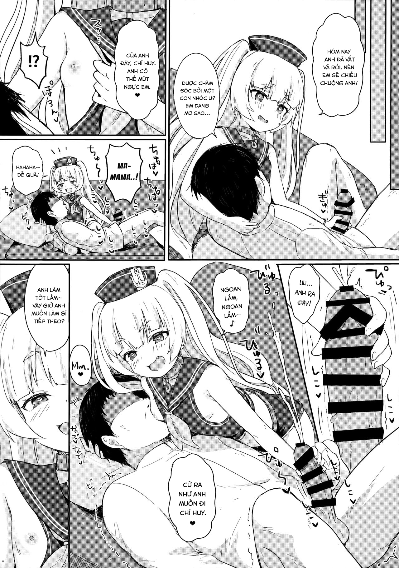 Đọc truyện hentai Leave Everything To Bache! (Azur Lane) Oneshot