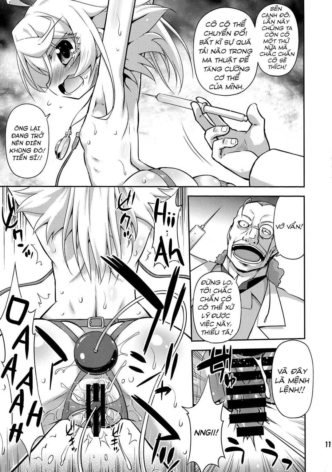 Đọc truyện hentai Thử nghiệm mới cùng thiếu tá Tanya Oneshot