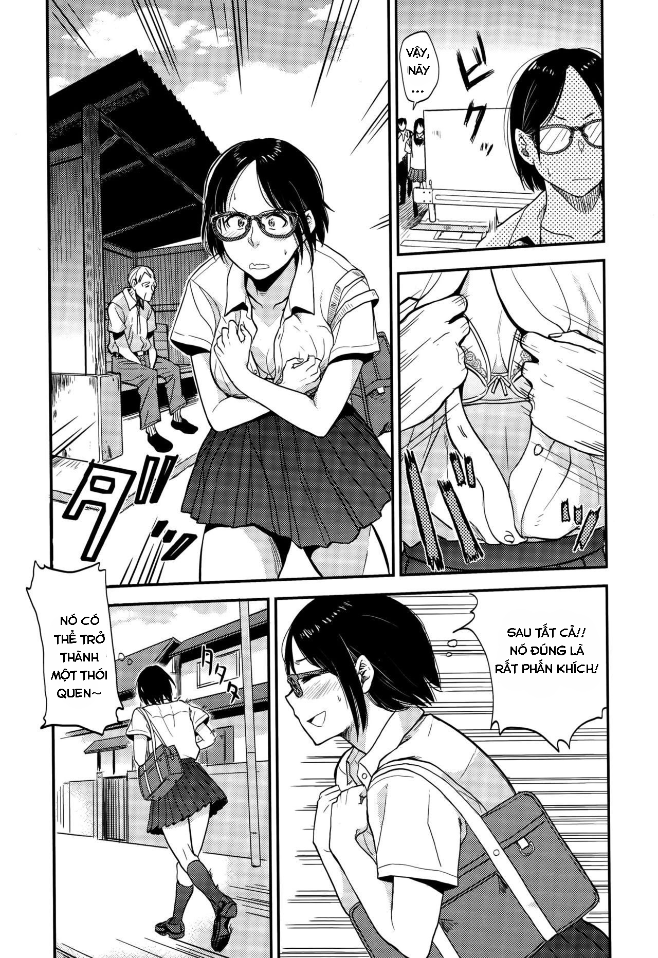 Đọc truyện hentai Sayako at the Bus Stop - Oneshot
